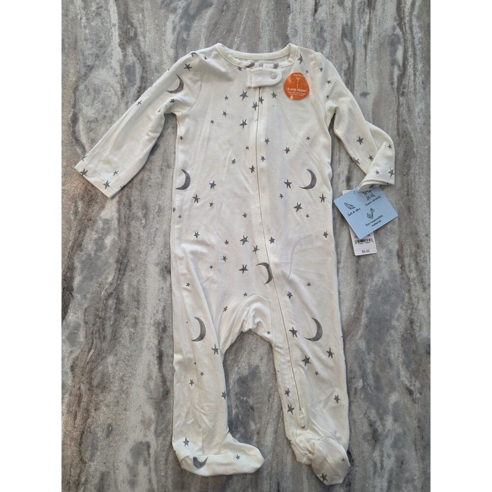 Bambo-like Carter's Moon & Stars 2 Way Zip Sleep N' Play Size 6M NWT